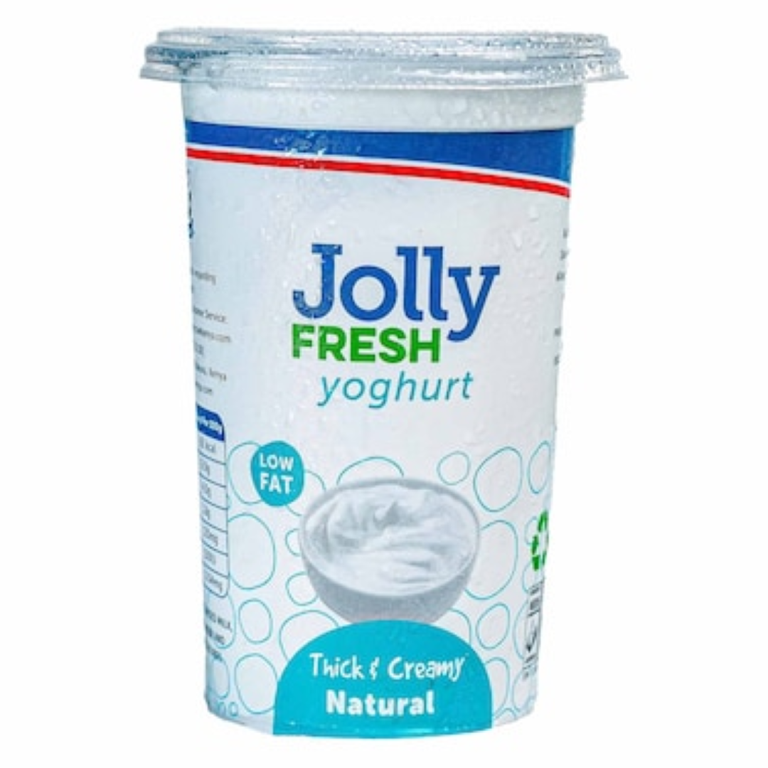JOLLY FRESH NATURAL PLAIN YOGHURT 500ML